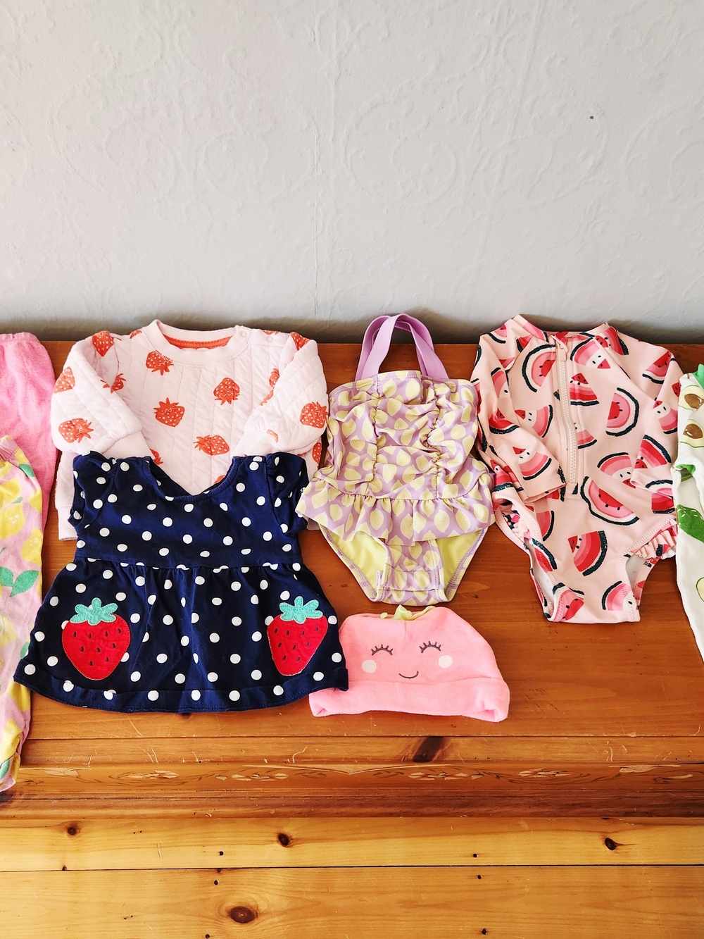 6-9 Month Baby Girl Fruity Bundle